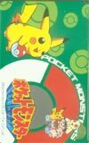Telephone card for Pikachu (Green) — Telephone Card (Unconfirmed, Year unknown)