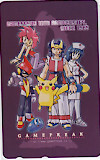 Telephone card for Game Freak 10th Anniversary Employee Telephone Card (Design B) (Game Freak, 1999)